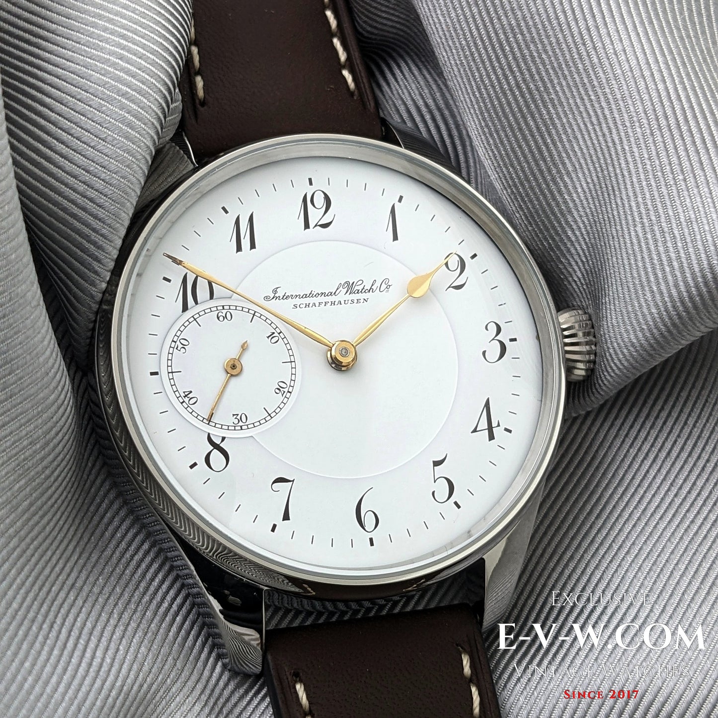 Montre de mariage IWC Schaffhausen | Mécanisme vintage des années 1920 | Révisée