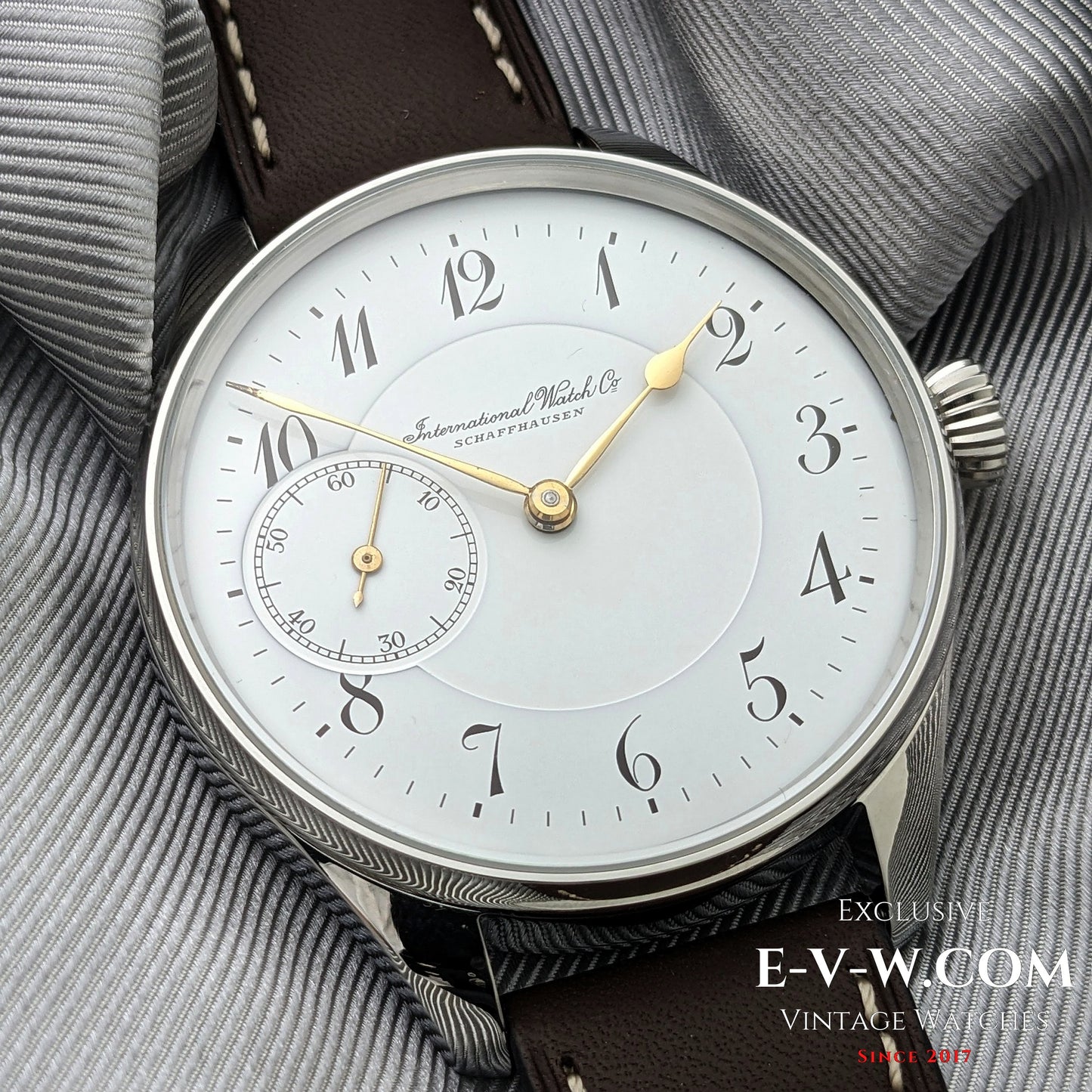 Montre de mariage IWC Schaffhausen | Mécanisme vintage des années 1920 | Révisée
