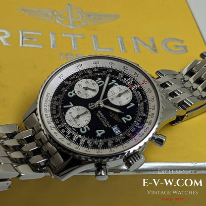 Breitling Old Navitimer A13322 / Ensemble complet / Boîte et papiers 