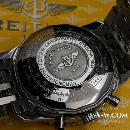 Breitling Old Navitimer A13322 / Ensemble complet / Boîte et papiers 