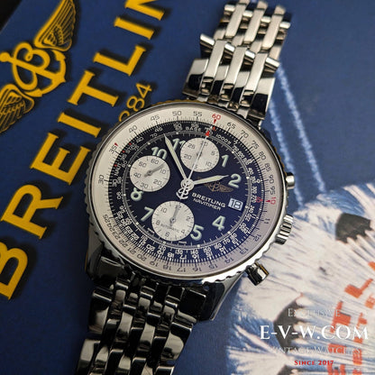 Breitling Old Navitimer A13322 / Ensemble complet / Boîte et papiers 