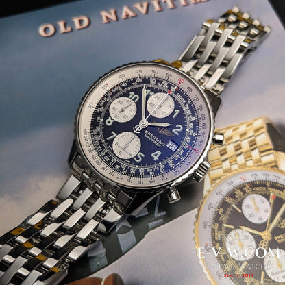 Breitling Old Navitimer A13322 / Ensemble complet / Boîte et papiers 