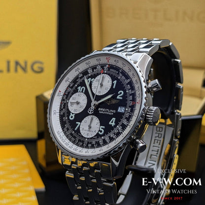 Breitling Old Navitimer A13322 / Ensemble complet / Boîte et papiers 