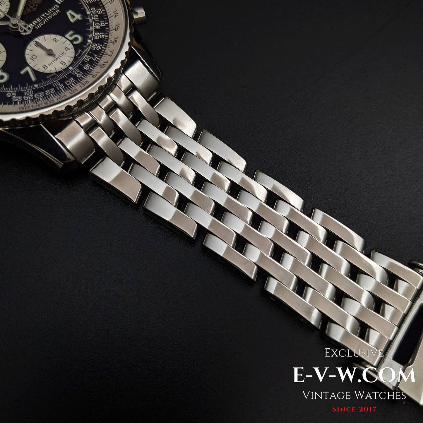 Breitling Old Navitimer A13322 / Ensemble complet / Boîte et papiers 