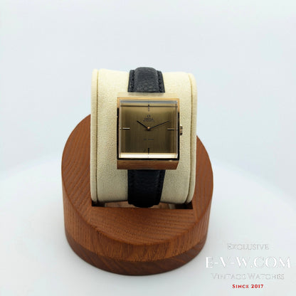 Montre Omega DeVille Super-Emeraude 1975 automatique rare / Plaqué or / Révisée
