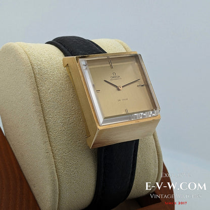 Montre Omega DeVille Super-Emeraude 1975 automatique rare / Plaqué or / Révisée