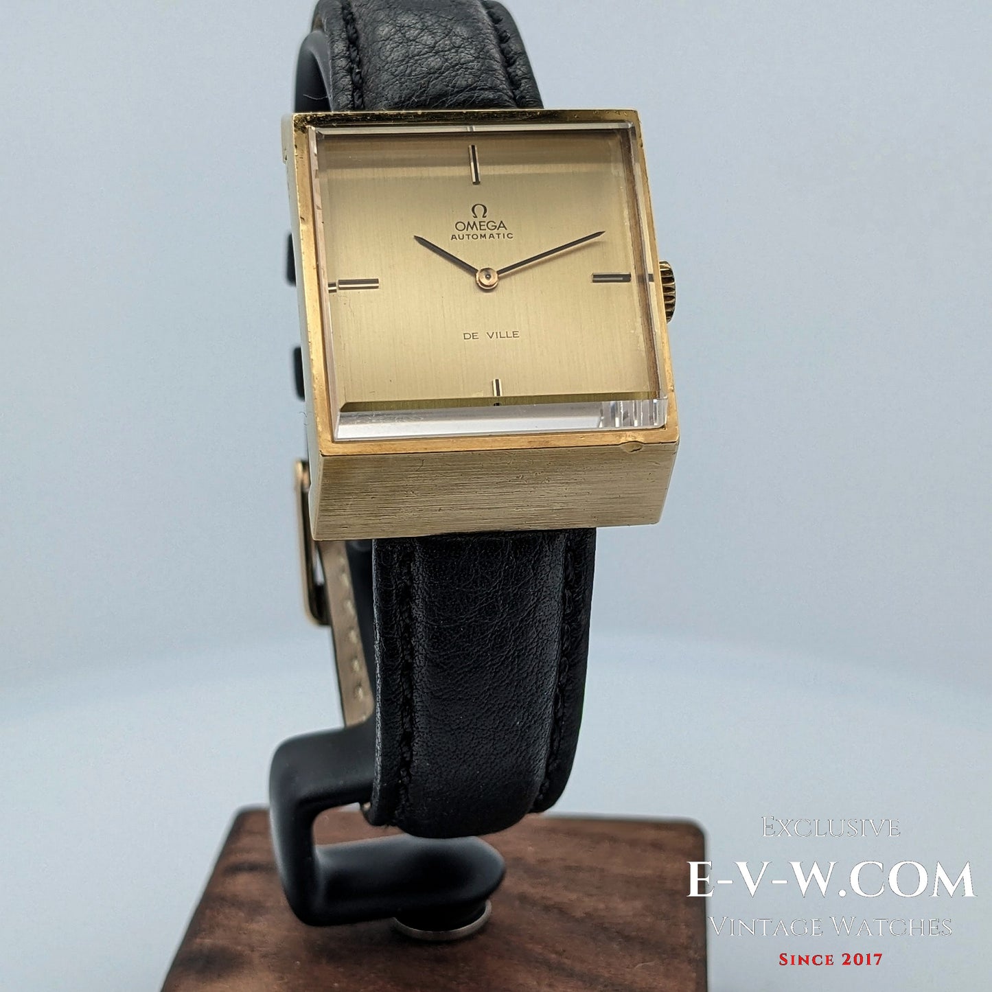 Montre Omega DeVille Super-Emeraude 1975 automatique rare / Plaqué or / Révisée