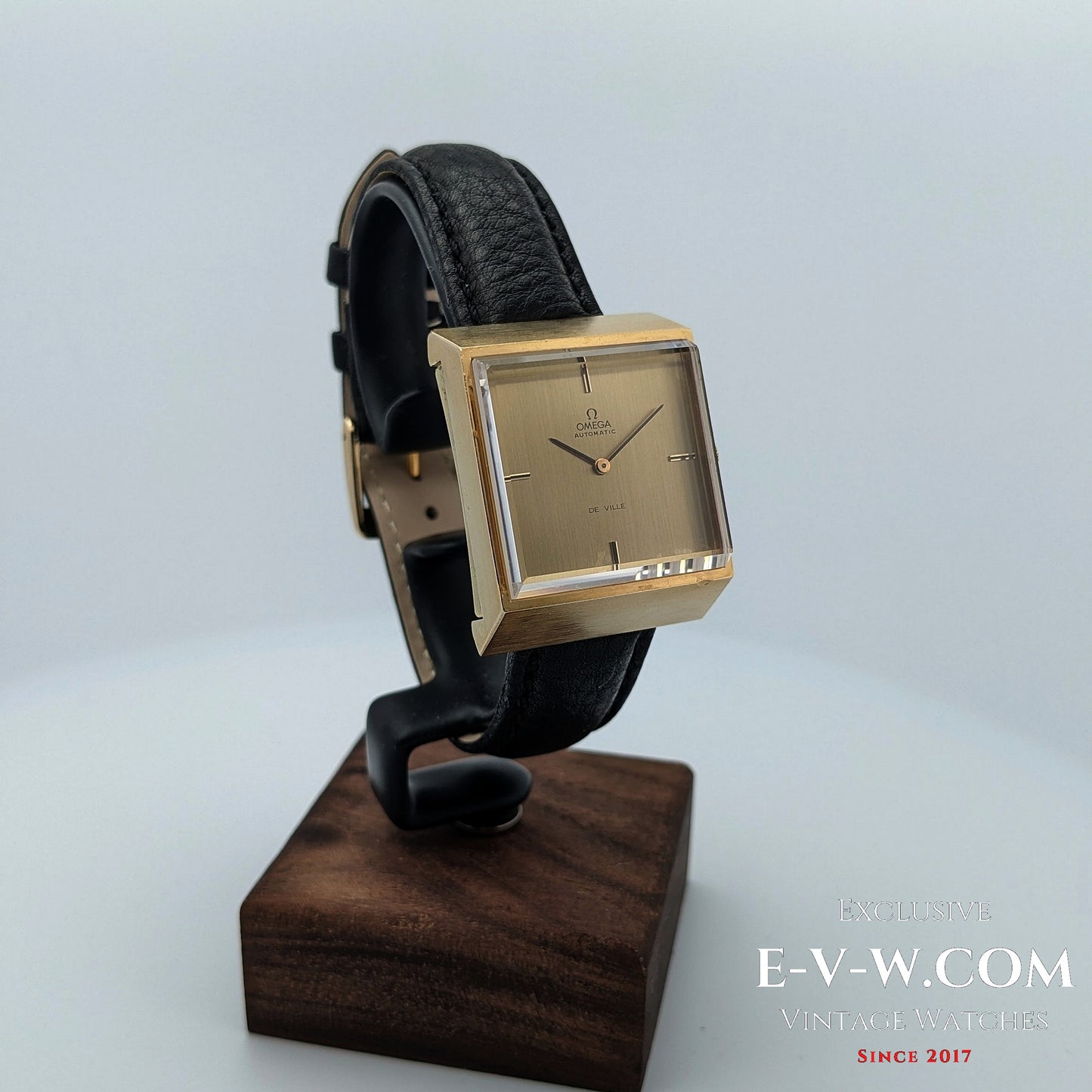 Montre Omega DeVille Super-Emeraude 1975 automatique rare / Plaqué or / Révisée