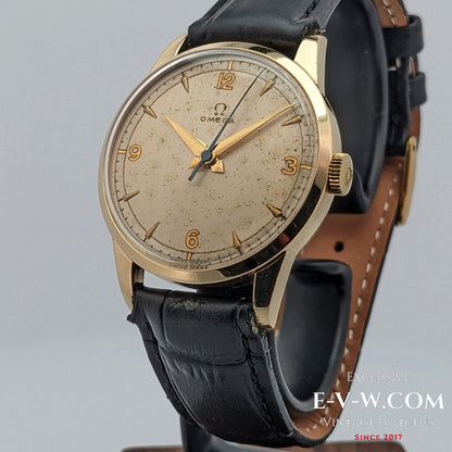 Omega Classique d'après-guerre / Réf. 2513-2 / Cal. 283 (30T2) / Montre-bracelet / Plaqué or 80 microns / Révisée 