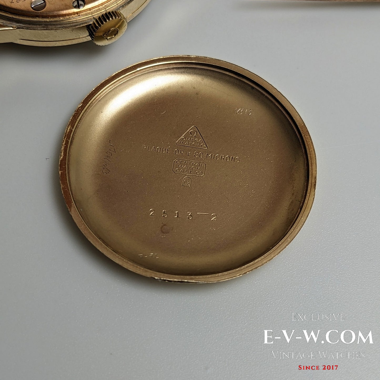 Omega Classique d'après-guerre / Réf. 2513-2 / Cal. 283 (30T2) / Montre-bracelet / Plaqué or 80 microns / Révisée 