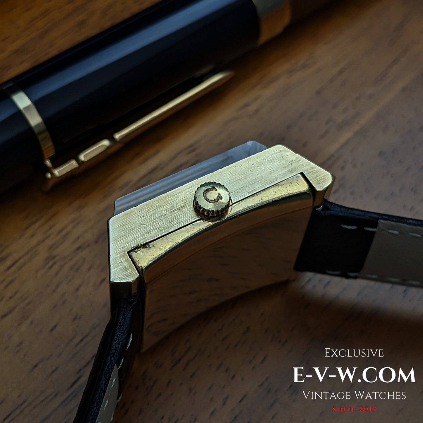 Montre Omega DeVille Super-Emeraude 1975 automatique rare / Plaqué or / Révisée