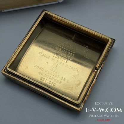 Montre Omega DeVille Super-Emeraude 1975 automatique rare / Plaqué or / Révisée