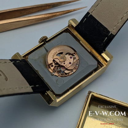 Montre Omega DeVille Super-Emeraude 1975 automatique rare / Plaqué or / Révisée