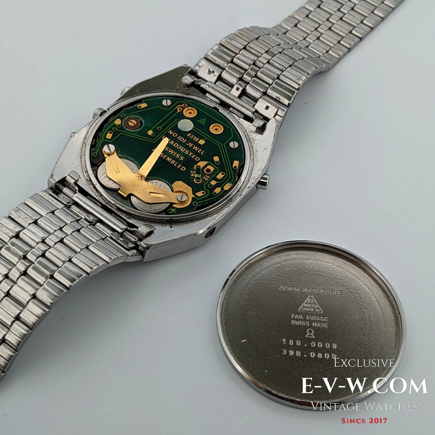 Omega Speedmaster Quartz LCD | Réf. 186.0009 / 396.0809 | Cal. 4310 | Vintage années 1970