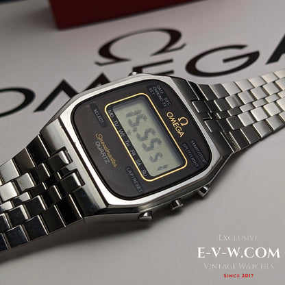 Omega Speedmaster Quartz LCD | Réf. 186.0009 / 396.0809 | Cal. 4310 | Vintage années 1970