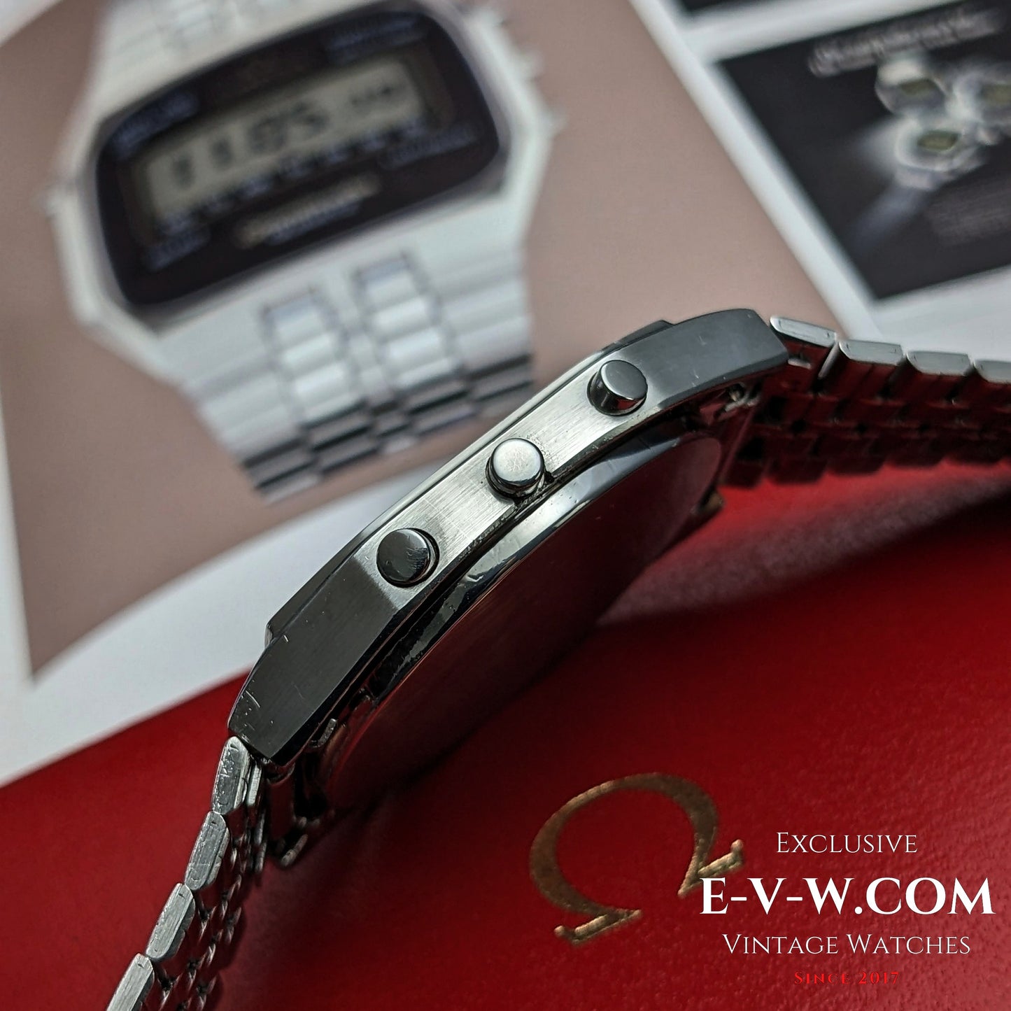 Omega Speedmaster Quartz LCD | Réf. 186.0009 / 396.0809 | Cal. 4310 | Vintage années 1970