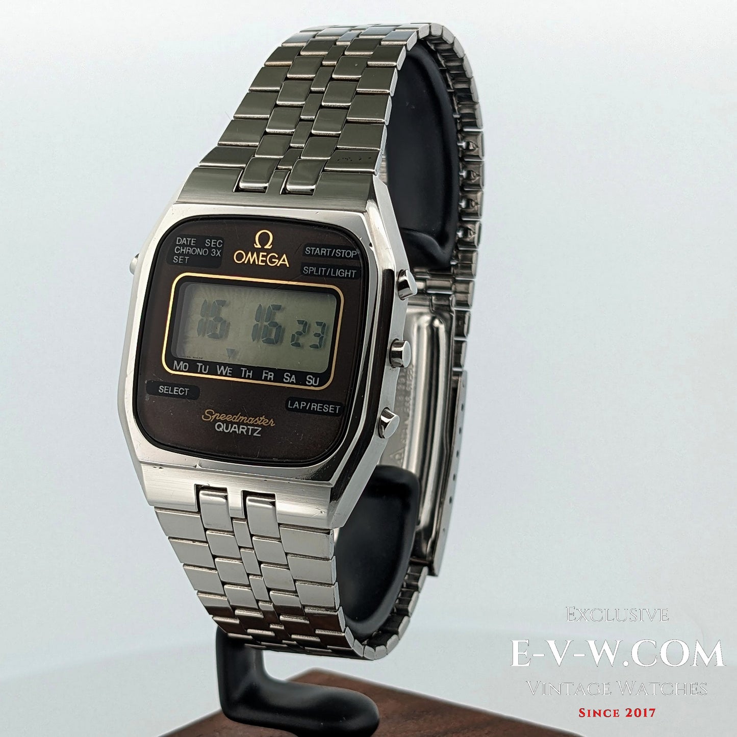 Omega Speedmaster Quartz LCD | Réf. 186.0009 / 396.0809 | Cal. 4310 | Vintage années 1970