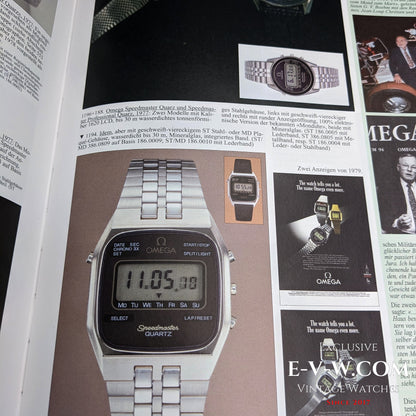 Omega Speedmaster Quartz LCD | Réf. 186.0009 / 396.0809 | Cal. 4310 | Vintage années 1970