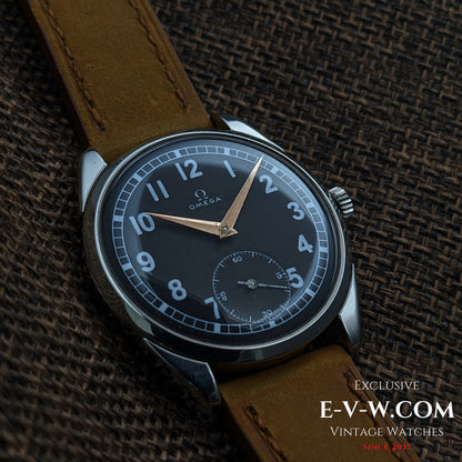 Omega Vintage Cadran Noir | Réf. 2900-1 | Cal. 267 (30T2) | Année 1956 | Révisée 