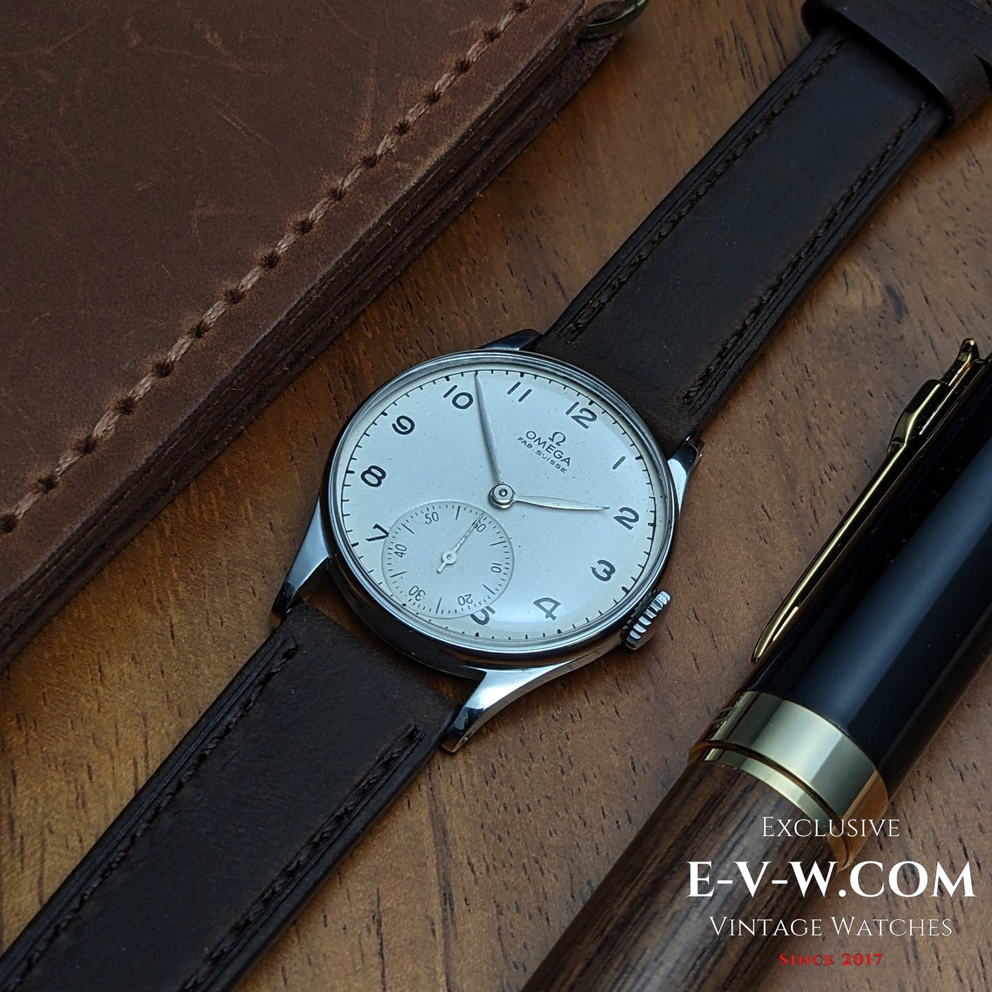 82 ans / Époque de guerre | Omega Vintage Petite Seconde | Réf. 2390 | Cal. 30T2 | Année 1944 | Révisée 