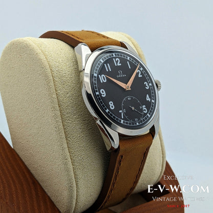 Omega Vintage Cadran Noir | Réf. 2900-1 | Cal. 267 (30T2) | Année 1956 | Révisée 