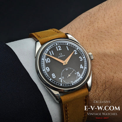 Omega Vintage Cadran Noir | Réf. 2900-1 | Cal. 267 (30T2) | Année 1956 | Révisée 