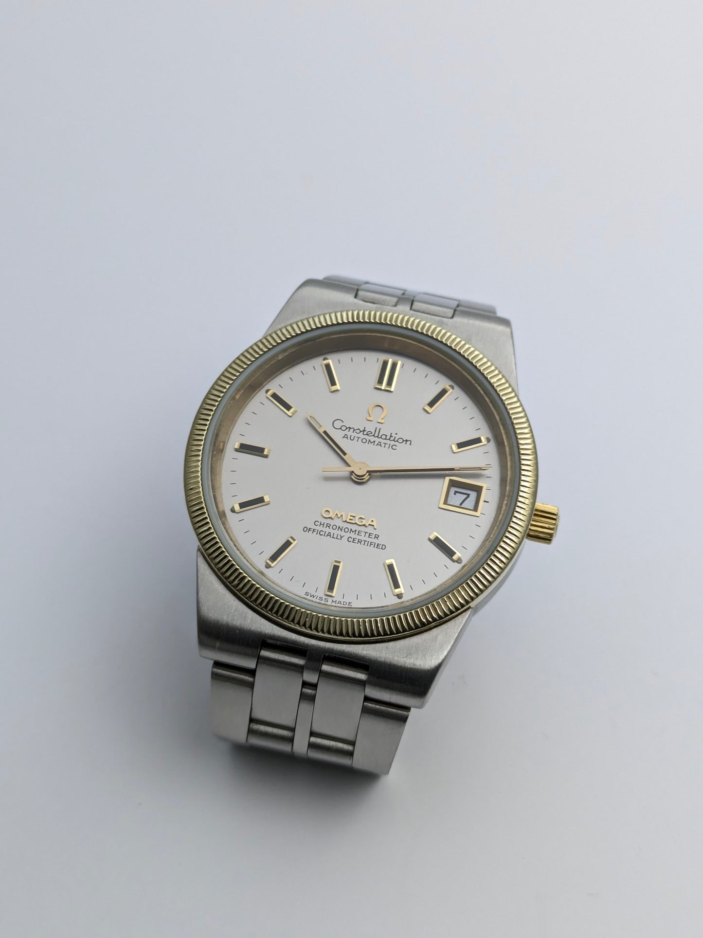 Faites une offre - Montre automatique Omega Constellation 