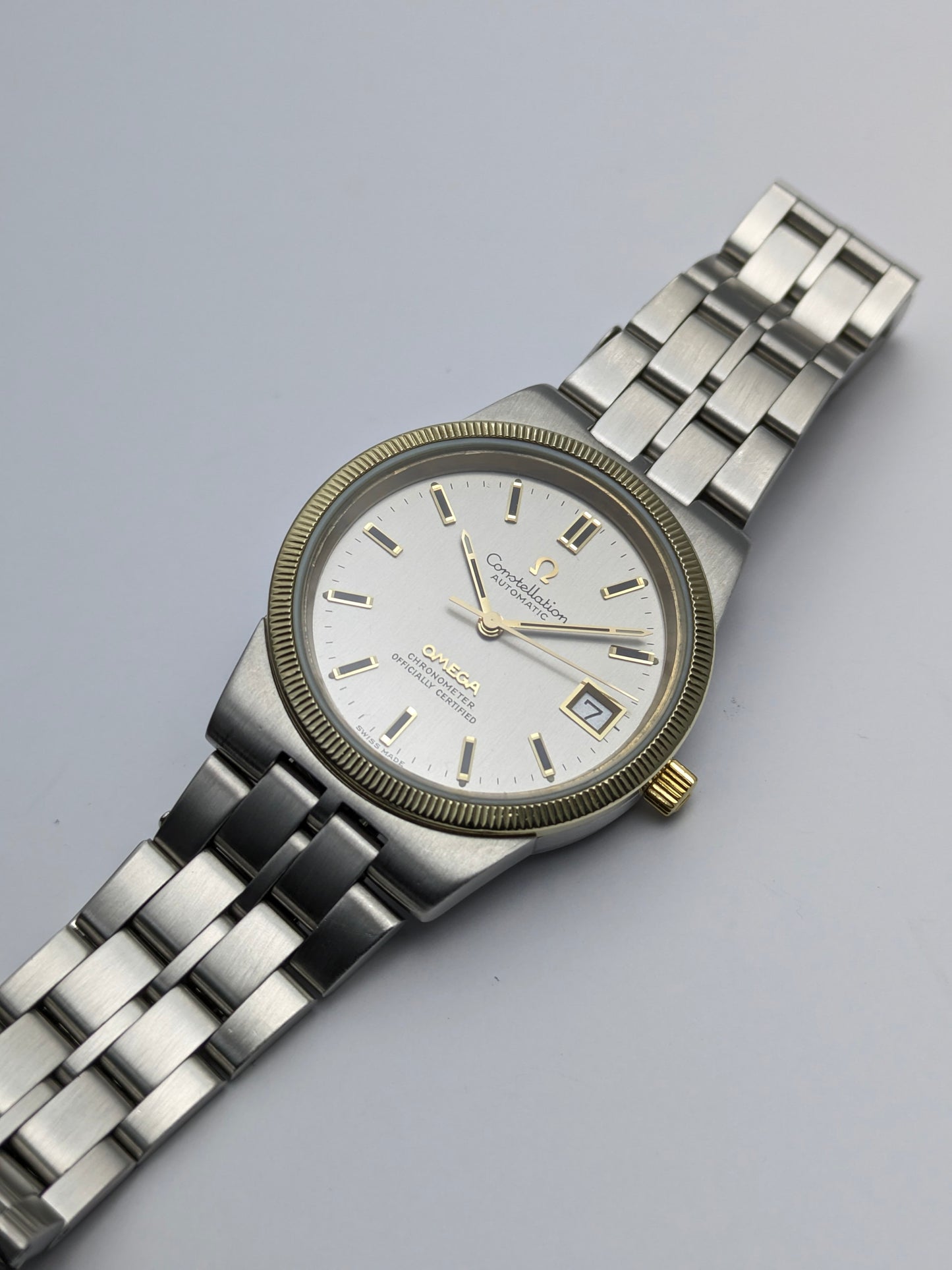 Faites une offre - Montre automatique Omega Constellation 