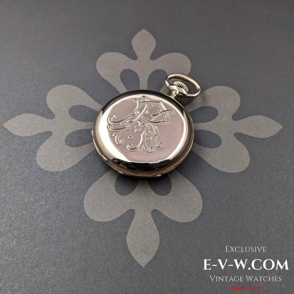 Montre Patek Philippe ancienne (146 ans), en or rose 18 carats, millésime 1877, calibre 18, échappement à ancre, provenant des archives Patek Philippe.