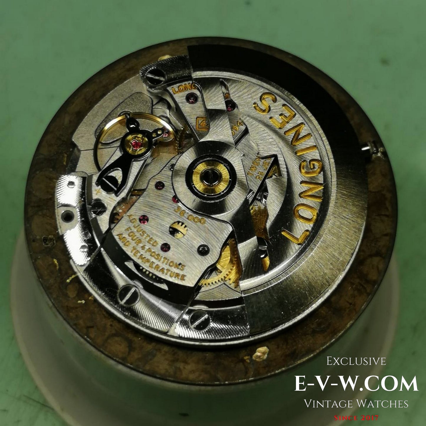 Longines ULTRA-CHRONE Automatique Très Rare avec Antichoc Kif-Ultraflex / 38mm Jumbo Vintage 1970