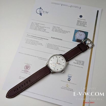 Montre Longines ancienne de 1908, cadran émaillé / Révisée 