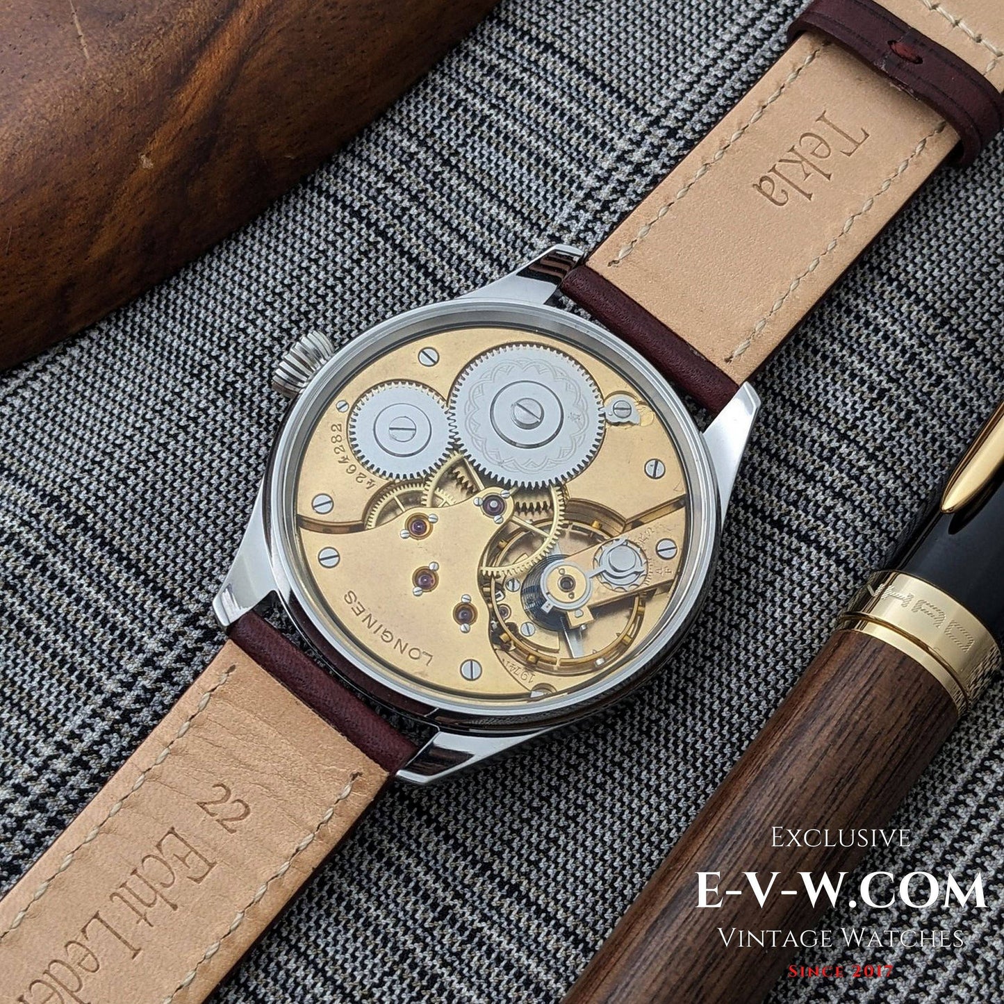 Montre Longines ancienne de 1908, cadran émaillé / Révisée 