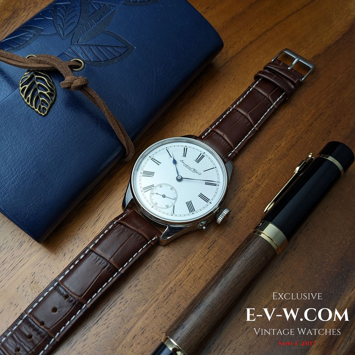 Mouvement de montre de poche IWC Schaffhausen Jumbo (calibre 52), datant de 1893 et ​​vieux de 131 ans.