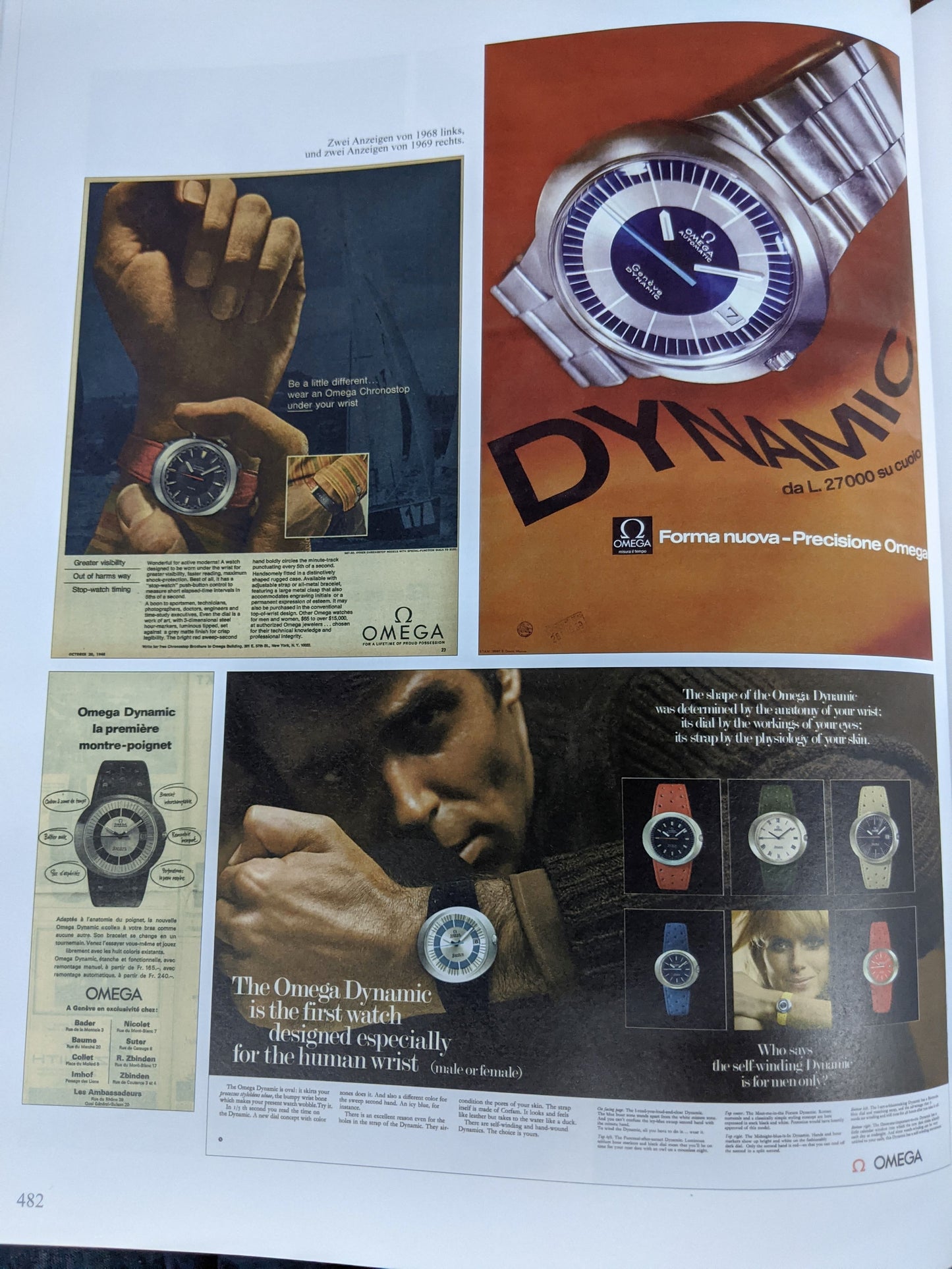 Omega Genève Dynamic Vintage 55 ans / Réf. 166.079 / Cal. 752 / Millésime 1969