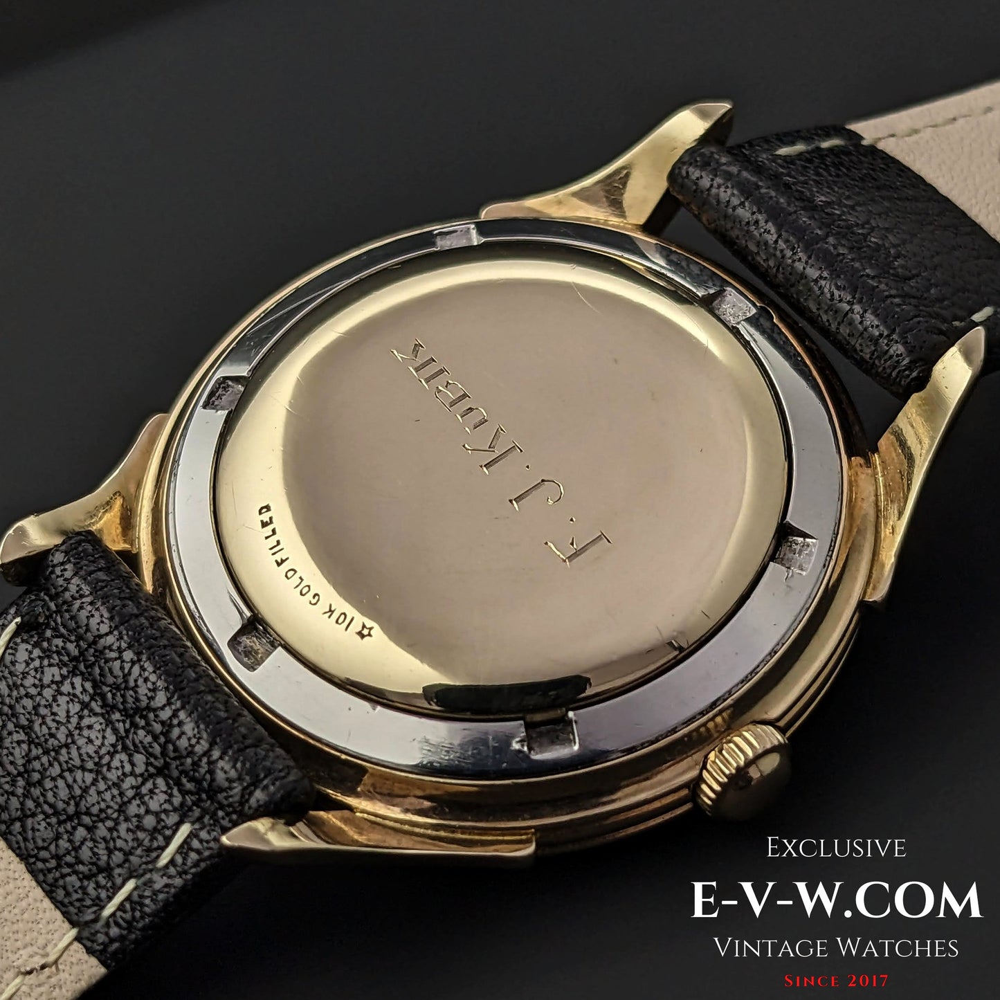 Longines Automatique Plaqué Or / Cal. 19AS / Millésime 1955 - Extrait des Archives Longines