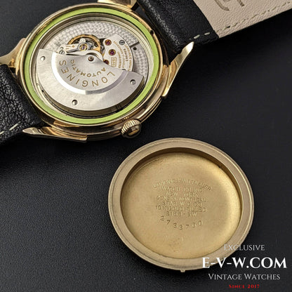 Longines Automatique Plaqué Or / Cal. 19AS / Millésime 1955 - Extrait des Archives Longines