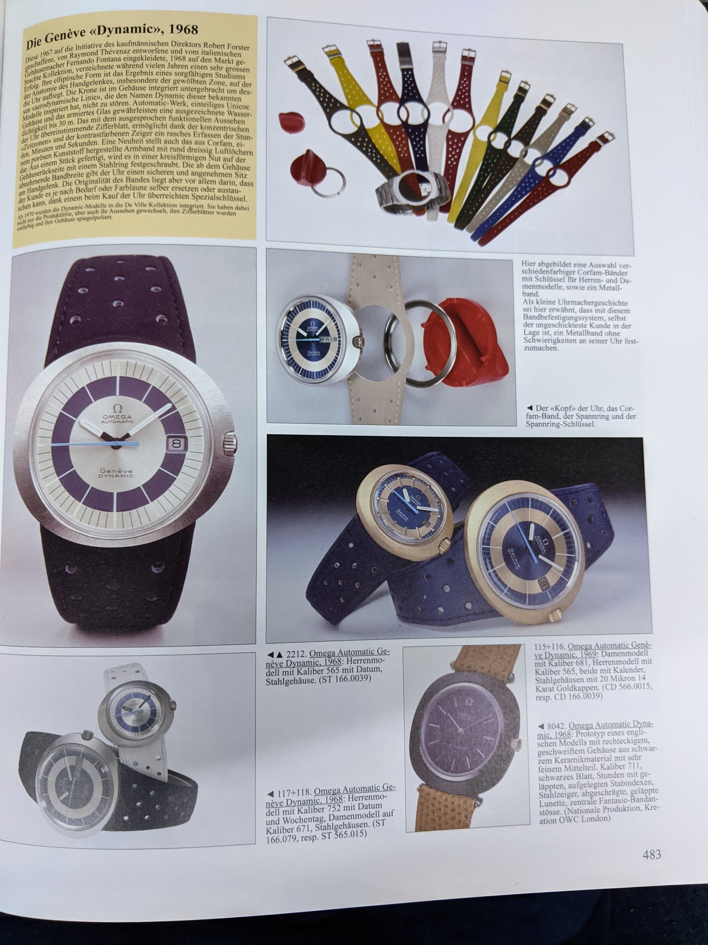 Omega Genève Dynamic Racing Vintage 55 ans / Réf. 135033 / Cal. 601 / Millésime 1969