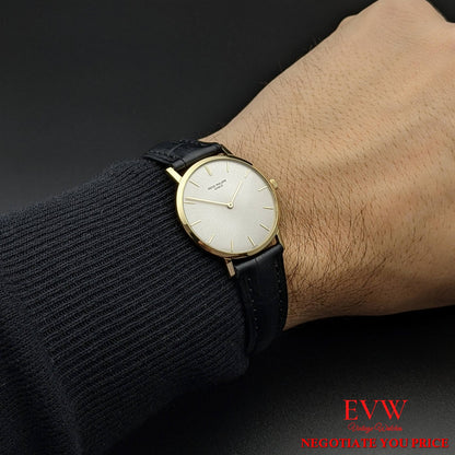 Patek Philippe Calatrava 18K Gold Vintage Watch , calibre 175,ref. 3520