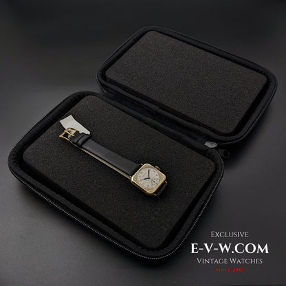 Montre Longines Art Déco Antique en or 14 carats de 1926 / Extrait des archives Longines / Entièrement révisée