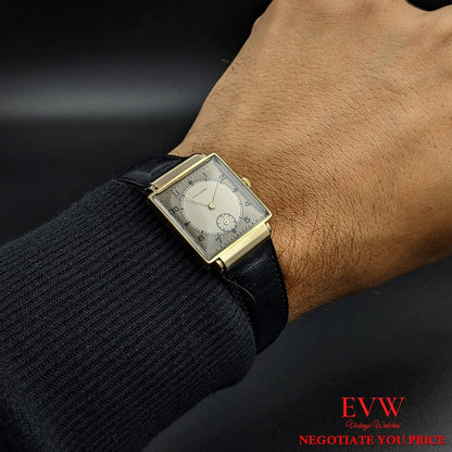 Montre Longines ancienne en or 14 carats de 1941 / Extrait des archives Longines / Entièrement révisée 