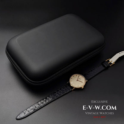 Montre Zenith Bumper Automatique Vintage 1960 / Or rose 18 carats - Cal. 133.8 / Entièrement révisée 