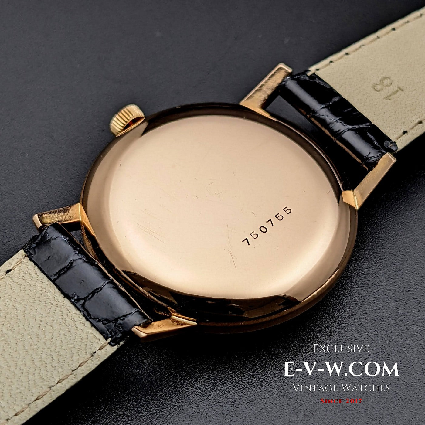 Montre Zenith Bumper Automatique Vintage 1960 / Or rose 18 carats - Cal. 133.8 / Entièrement révisée 