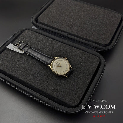 Jaeger-LeCoultre Power Reserve Bumper Automatic Gold Plated - Cal.481 - Vintage années 1950 