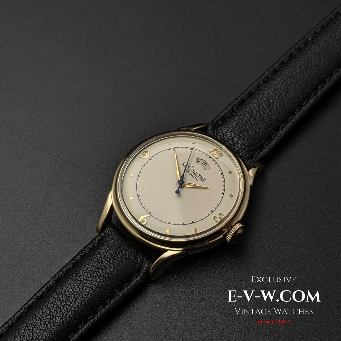 Jaeger-LeCoultre Power Reserve Bumper Automatic Gold Plated - Cal.481 - Vintage années 1950 