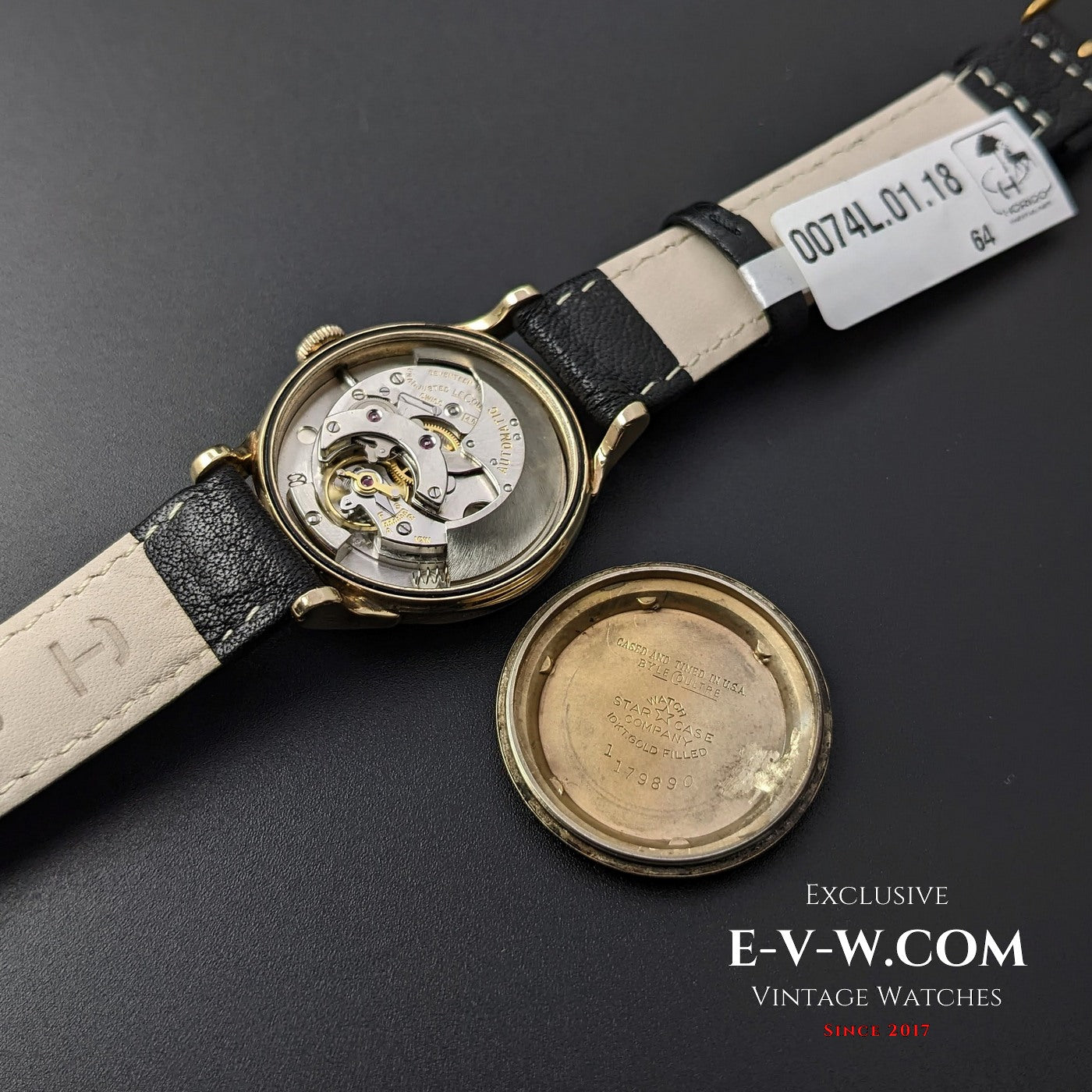 Jaeger-LeCoultre Power Reserve Bumper Automatic Gold Plated - Cal.481 - Vintage années 1950 