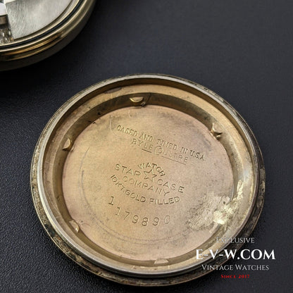 Jaeger-LeCoultre Power Reserve Bumper Automatic Gold Plated - Cal.481 - Vintage années 1950 