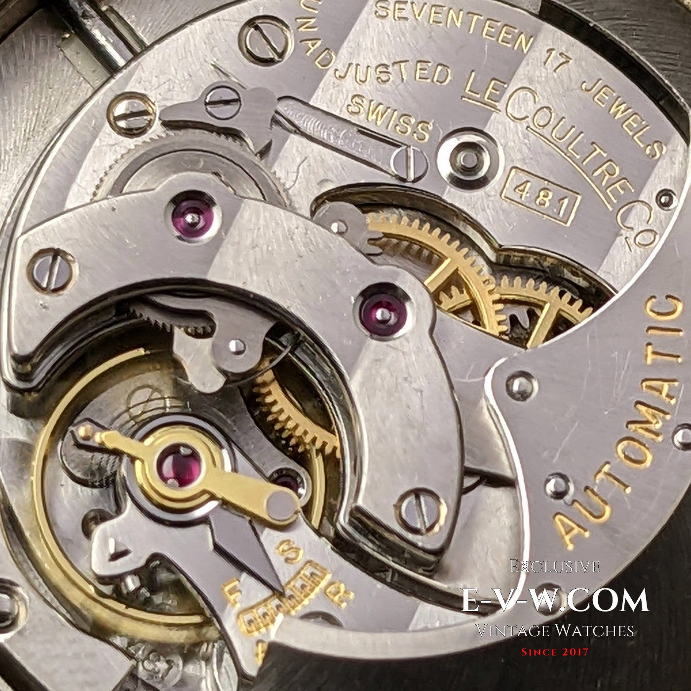 Jaeger-LeCoultre Power Reserve Bumper Automatic Gold Plated - Cal.481 - Vintage années 1950 