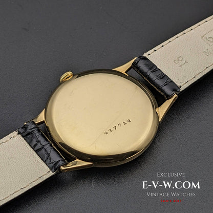 Montre Zenith unique en or 18 carats / Calibre 106 / Année 1949 / Entièrement révisée 