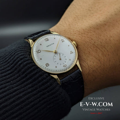  Zenith 18K Gold Cal106 / from 1948 