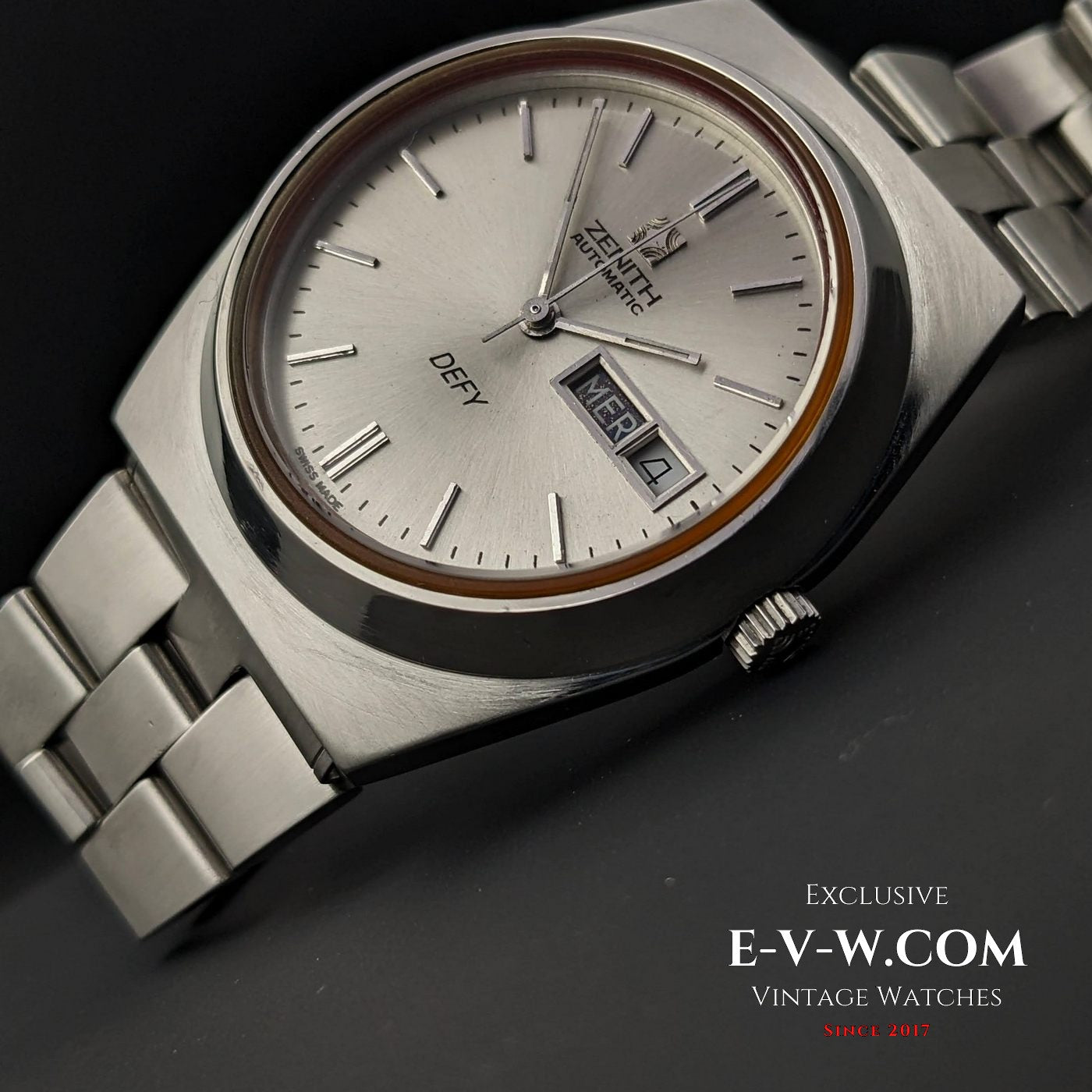 Zenith DEFY SURF Automatique / Jumbo 38 mm / Réf. 01.0060.345 / Cal. 2832 / Années 1970 / Entièrement révisée